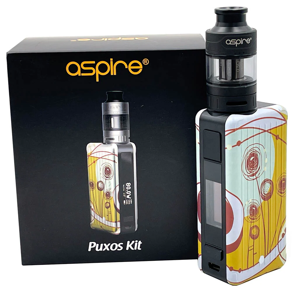 Aspire Puxos E-Juice Box Mod Vape Kit - Image 7