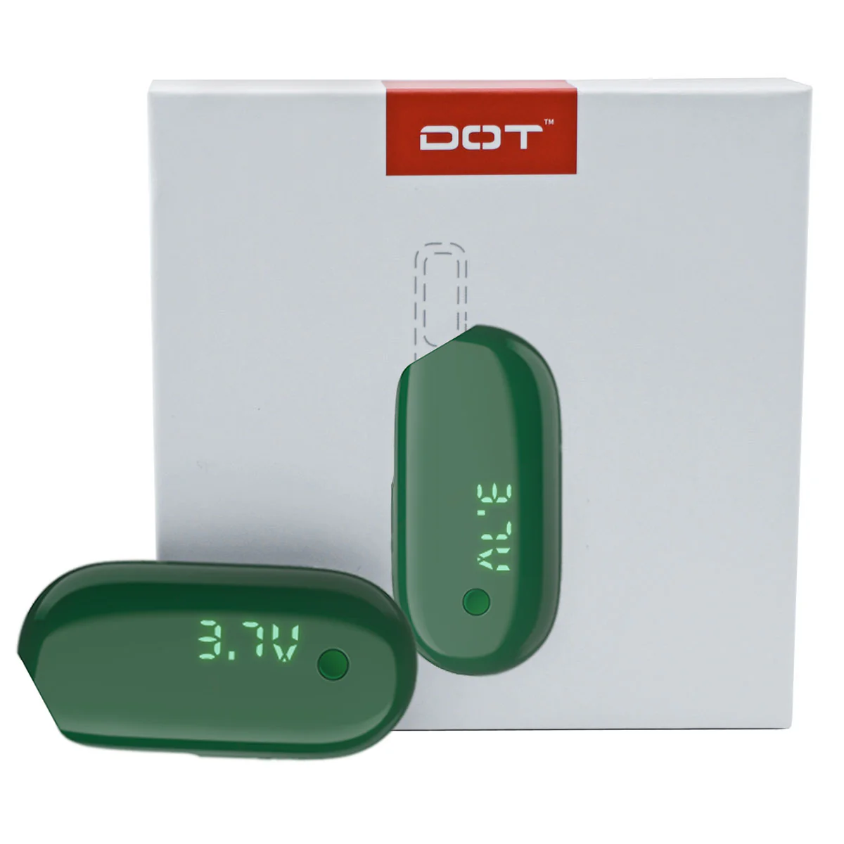 DOT Mini-Q Digital 510 Thread Vape Cartridge Battery - Image 6
