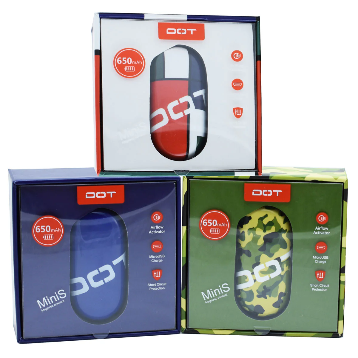 DOT Mini-S MOD 510 Thread Vape Cart Battery - Image 15