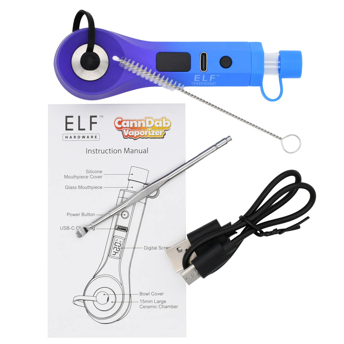 Elf CannDab Dab Pen Wax Vaporizer - Image 6