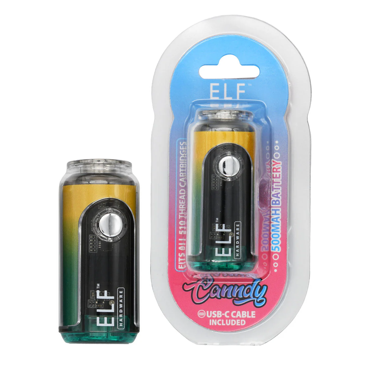 ELF Canndy Mini 510 Thread Vape Cart Battery - Image 15