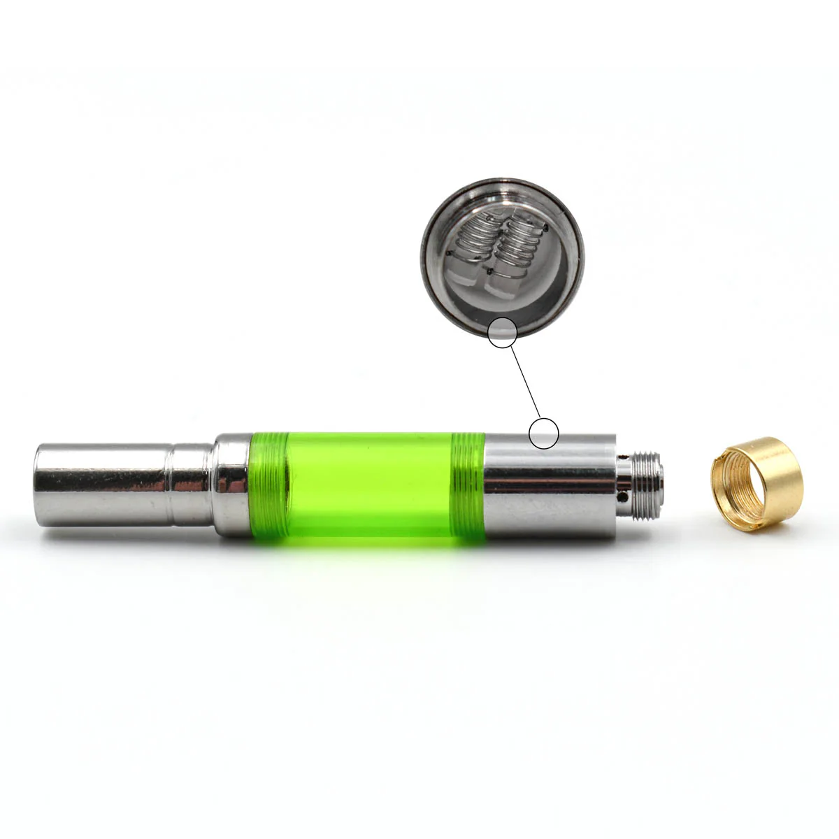 Mig Vapor Green Bullet 510 Thread Wax Vape Cart - 1 ml - Image 4