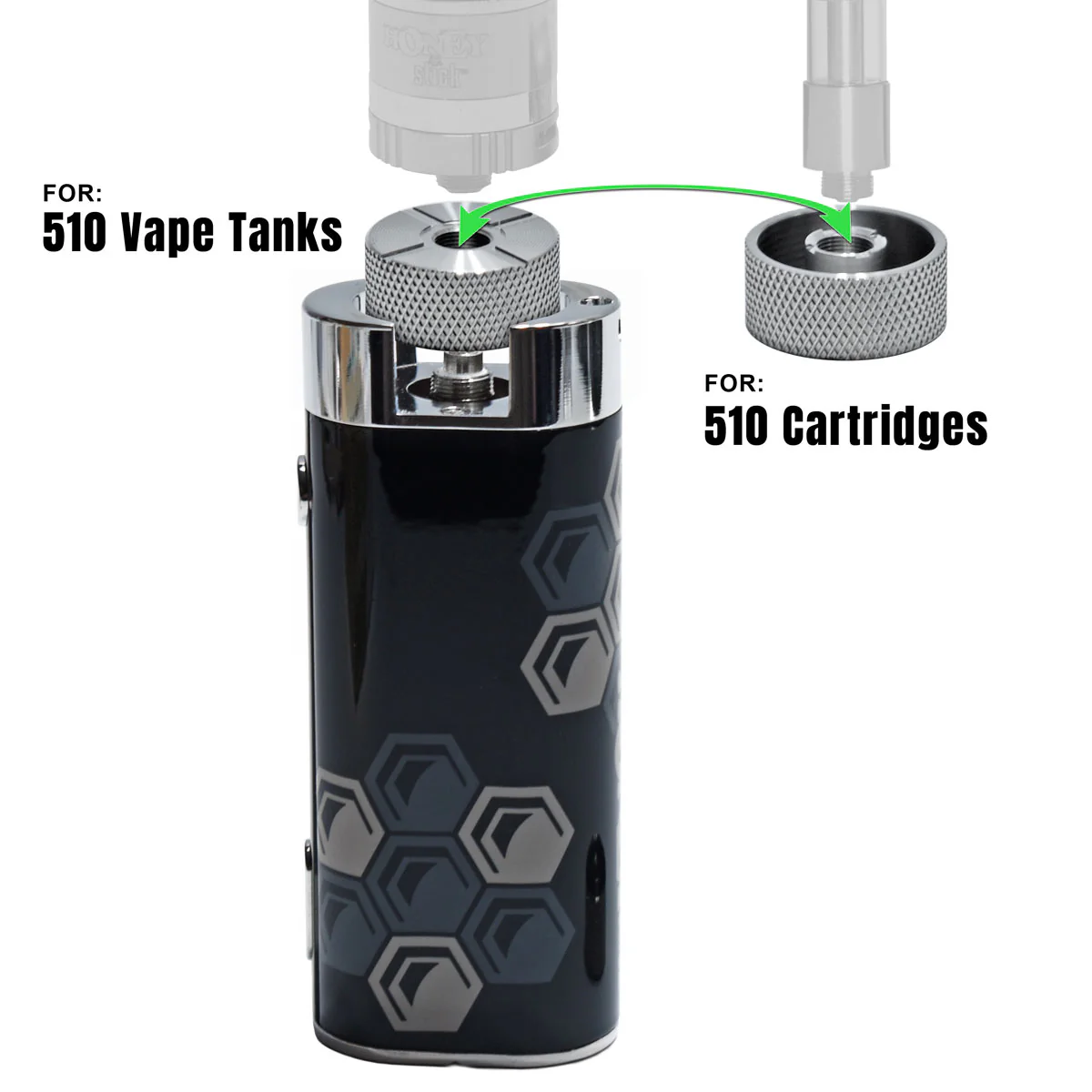 HoneyStick OG Wax 510 Thread Battery for Carts and Tanks - Image 3