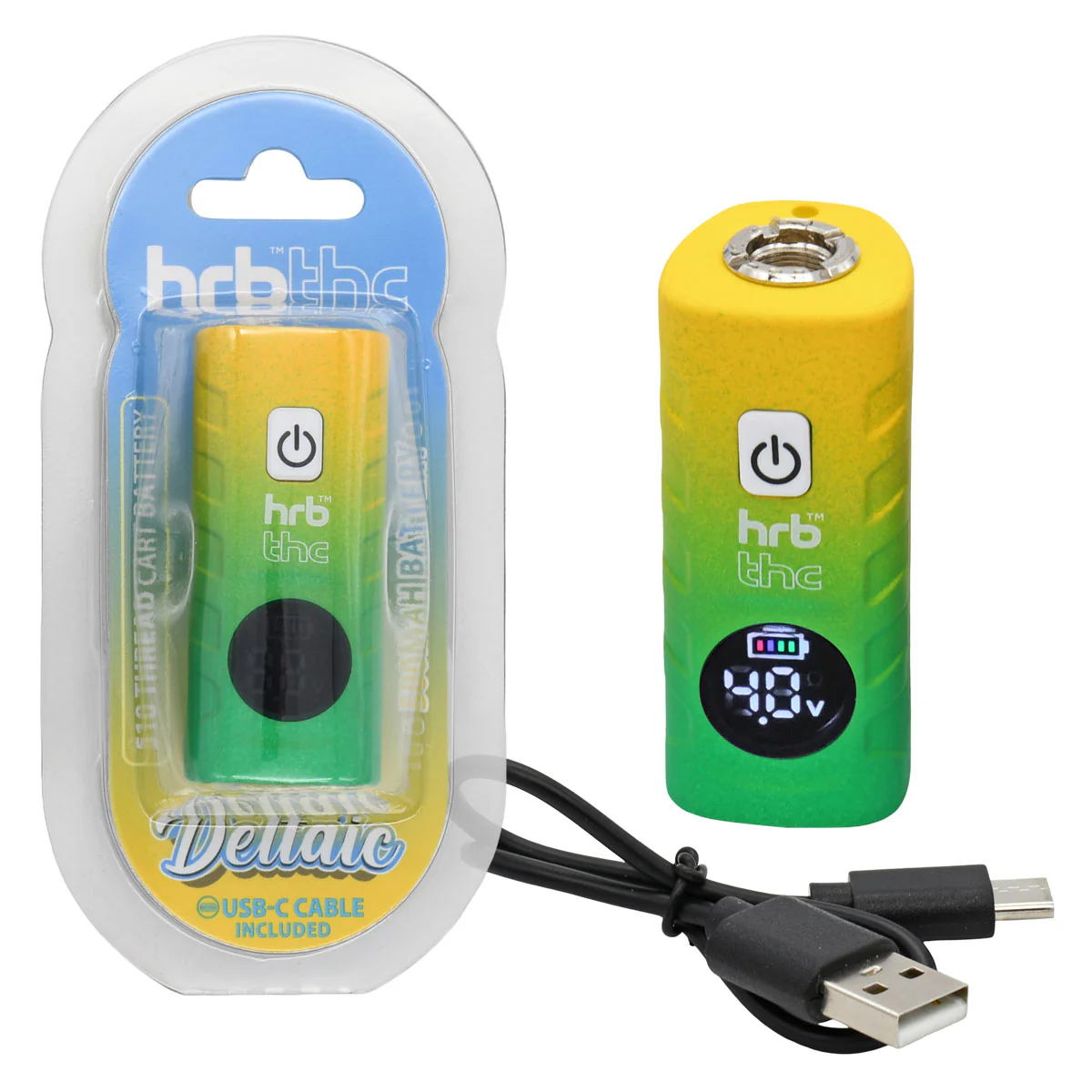 HRB Thc Deltaic 510 Thread Cartridge Battery - Image 4