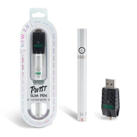 Ooze Twist 2.0 Slim 510 Thread Vape Cart Pen Battery - Image 6